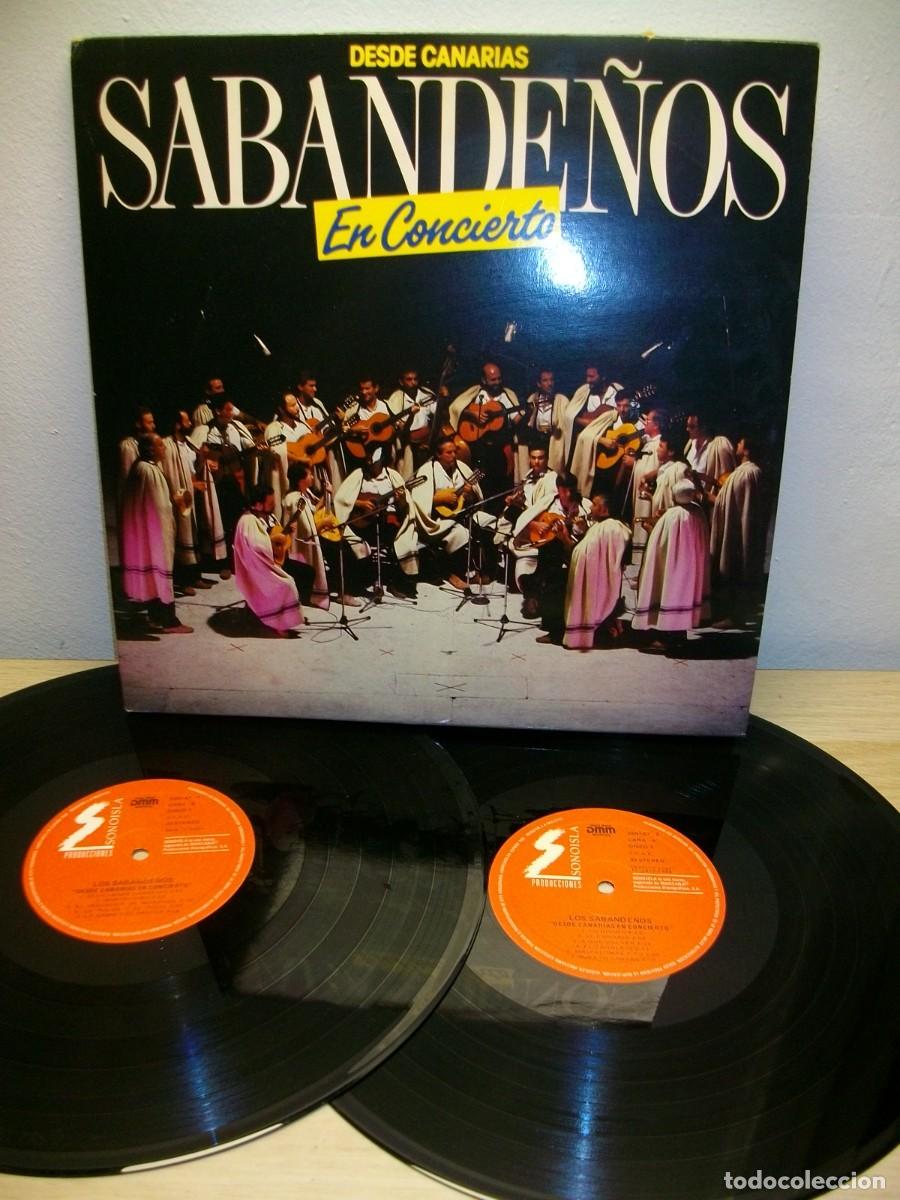 Discos de vinilo: Sabande&ntilde;os &ndash; Desde Canarias En Concierto 2 LP - Foto 1