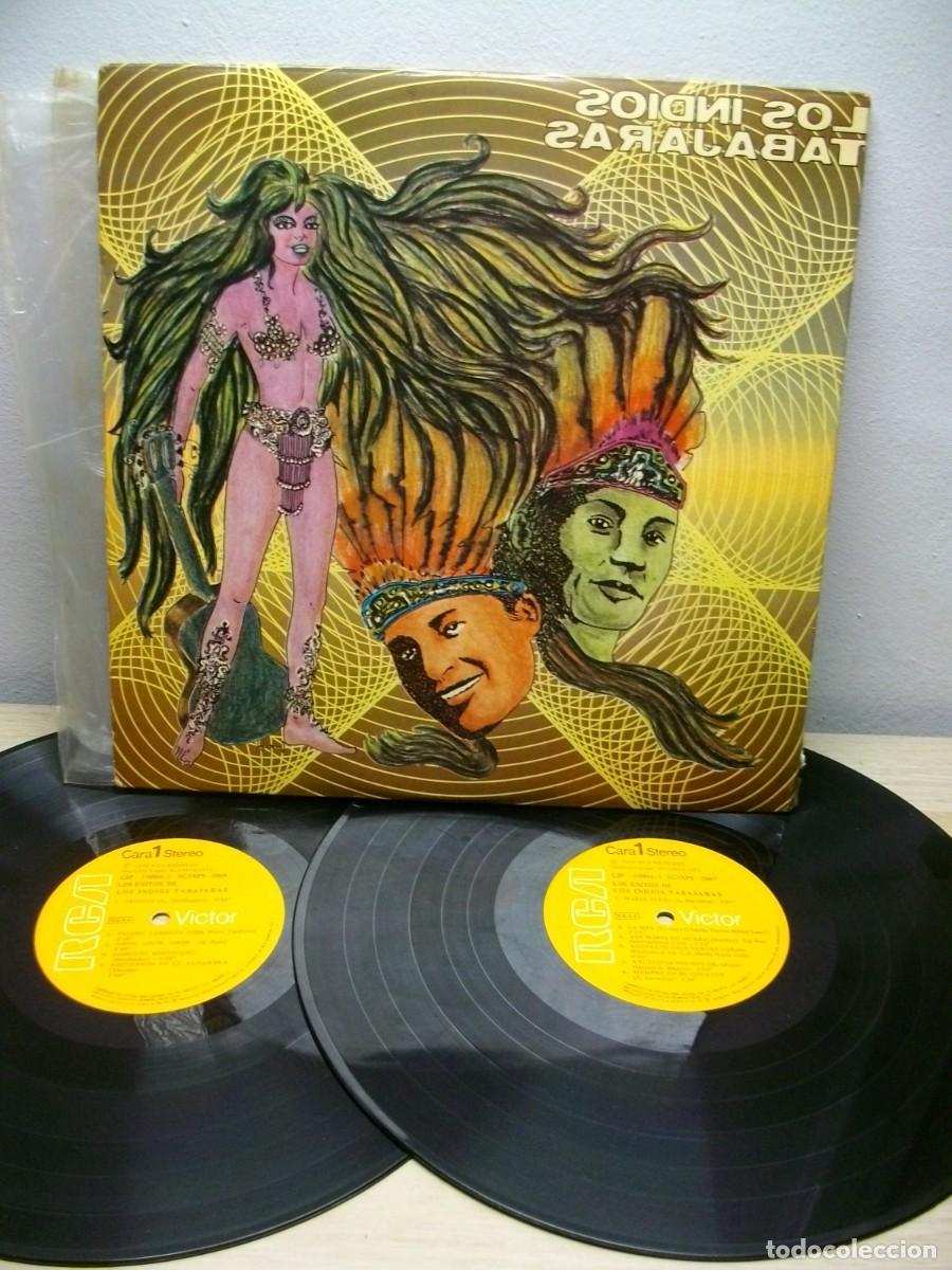 Discos de vinilo: Los Indios Tabajaras &ndash; Los Exitos De Los Indios Tabajaras 2 x LP - Foto 2