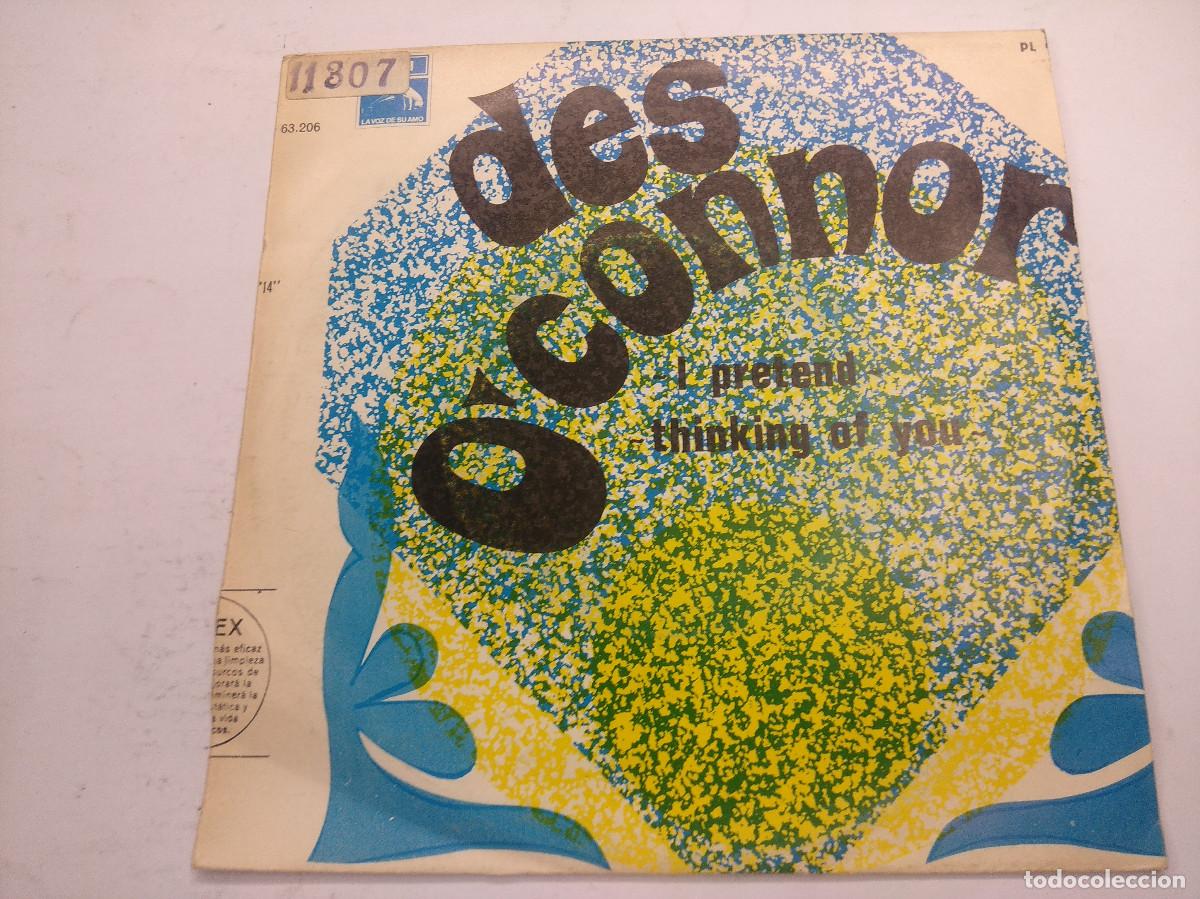 Discos de vinilo: DES OCONNOR/I PRETEND/SINGLE. - Foto 1