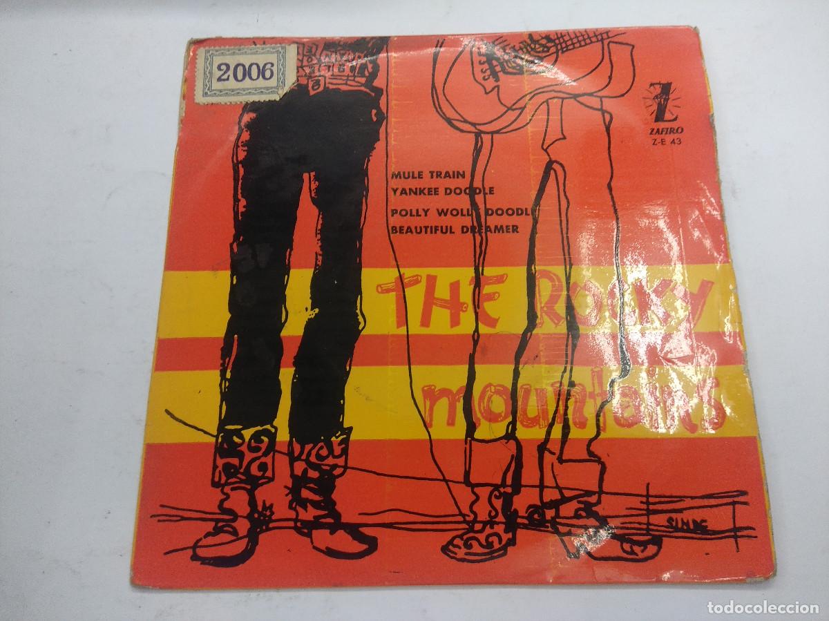 Discos de vinilo: THE ROCKY MOUNTAINS/MULE TRAIN/SINGLE. - Foto 1