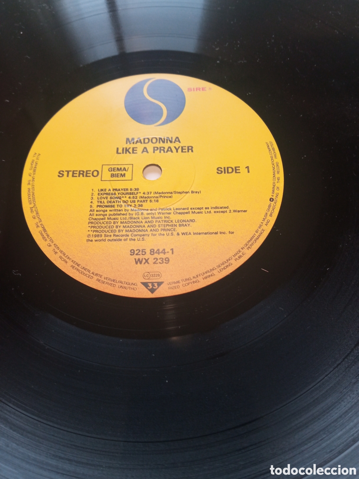 Discos de vinilo: Madonna - Like a Prayer - Foto 5