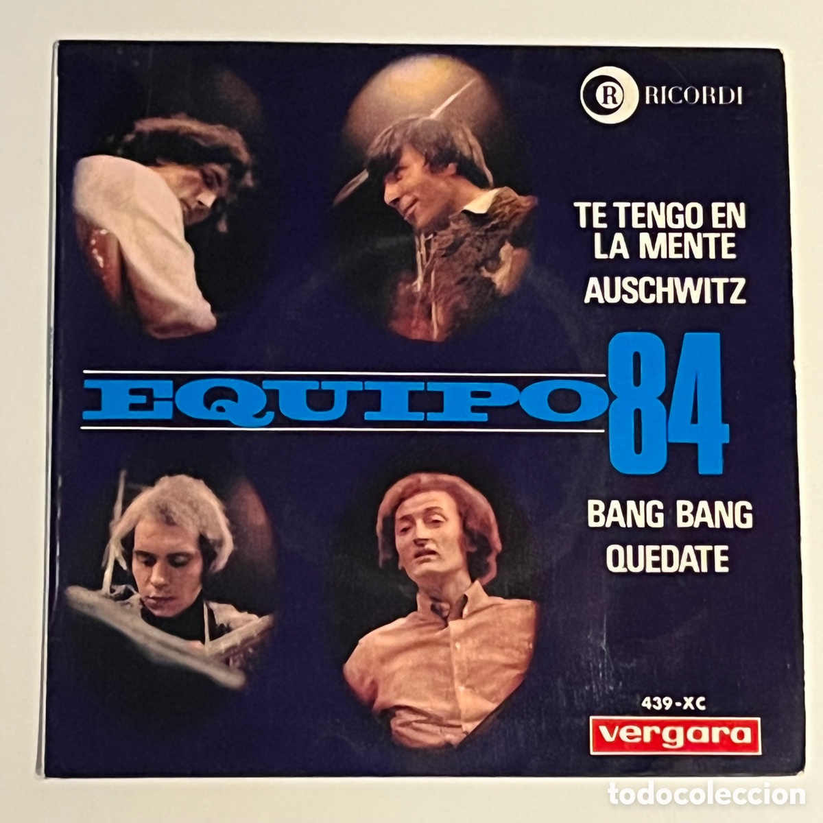 Discos de vinilo: Equipo 84 - Te tengo en la mente - Foto 1
