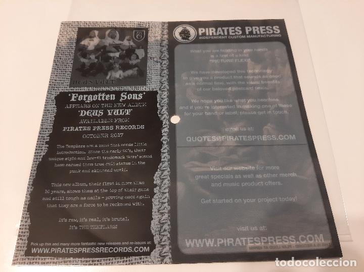 Discos de vinilo: THE TEMPLARS -FORGOTTEN SOULS- (2017) FLEXI-DISC 7&rdquo; - Foto 2