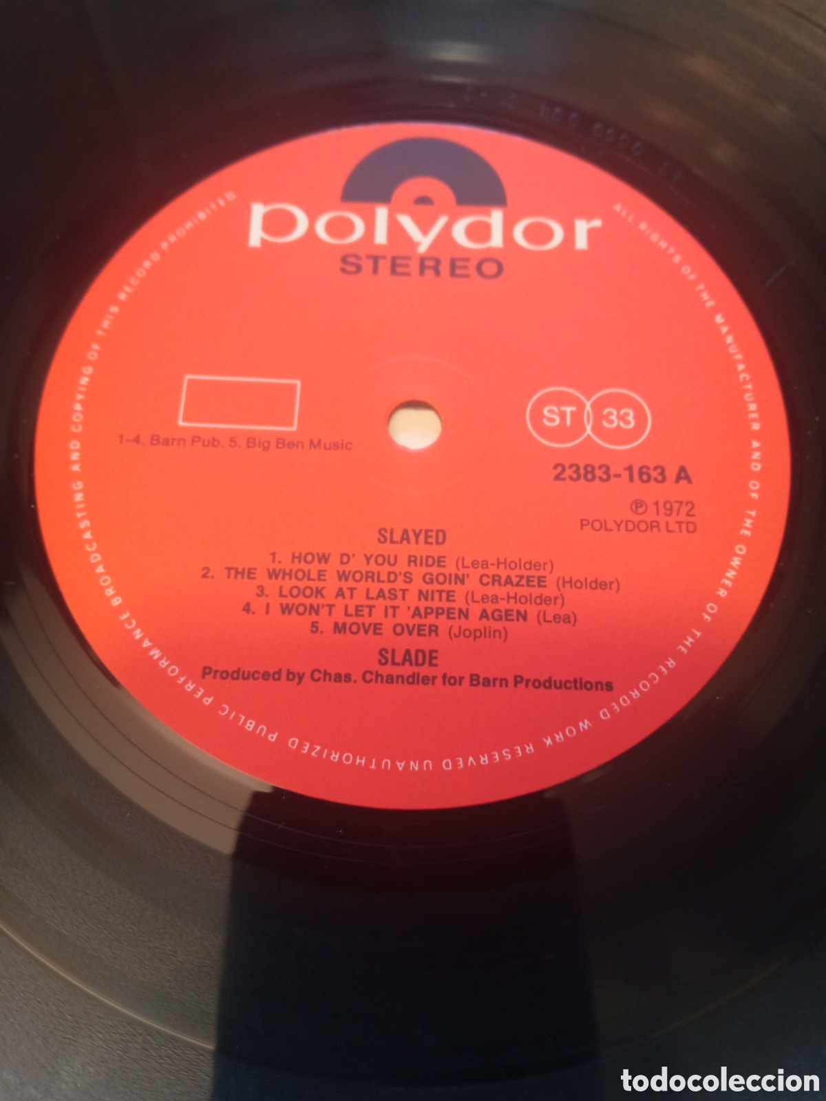 Discos de vinilo: Slade - Slayed? Vinilo Lp Edici&oacute;n inglesa - Foto 4