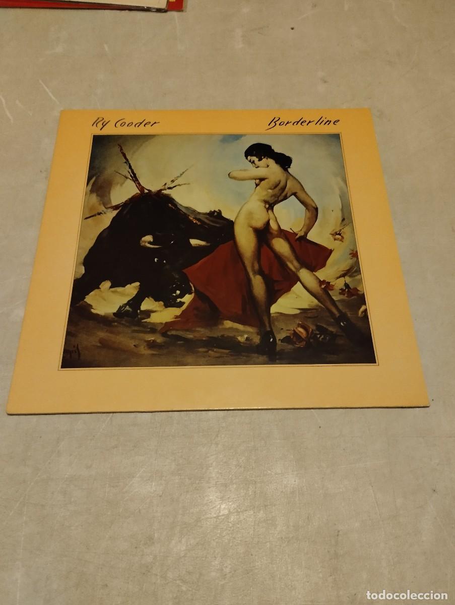 Discos de vinilo: Ry Cooder Lp Borderline Ger.1980 - Foto 1
