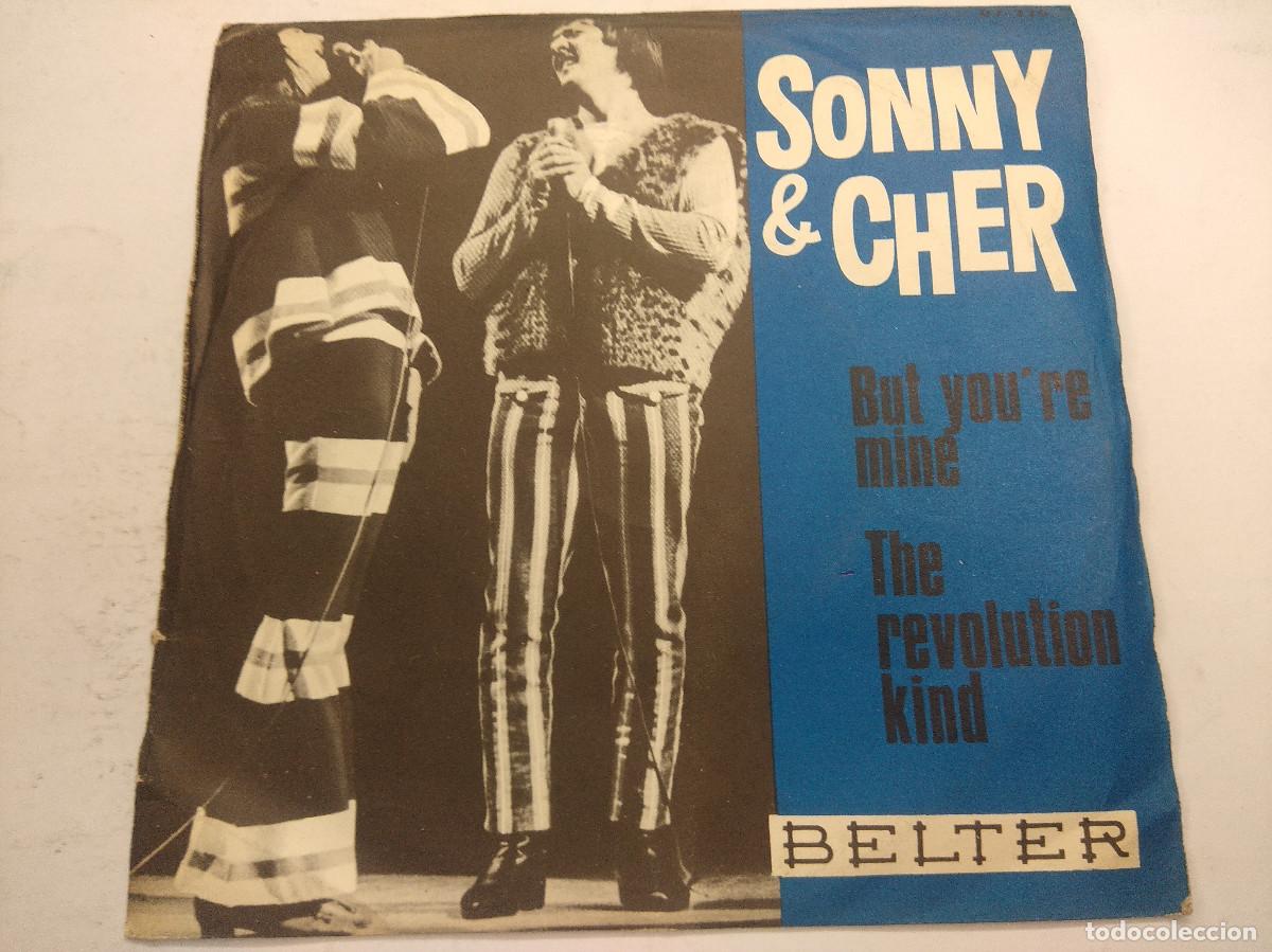 Discos de vinilo: SONNY & CHER/BUT YOURE MINE/SINGLE. - Foto 1