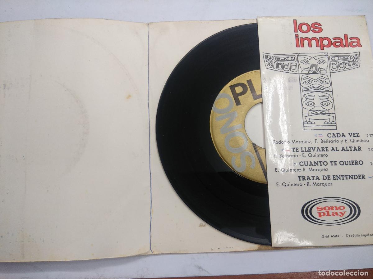 Discos de vinilo: LOS IMPALA/CADA VEZ/SINGLE PORTADA DOBLE. - Foto 2