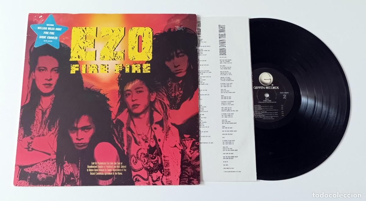 Discos de vinilo: LP EZO - FIRE FIRE - Foto 3