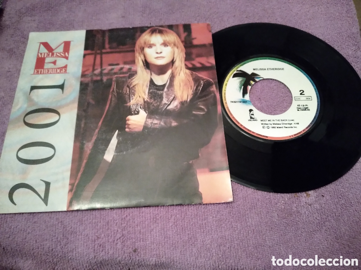 Discos de vinilo: MELISSA ETHERIDGE-MEET ME IN THE BACK-2001-SINGLE VINILO 7&rdquo;- - Foto 1