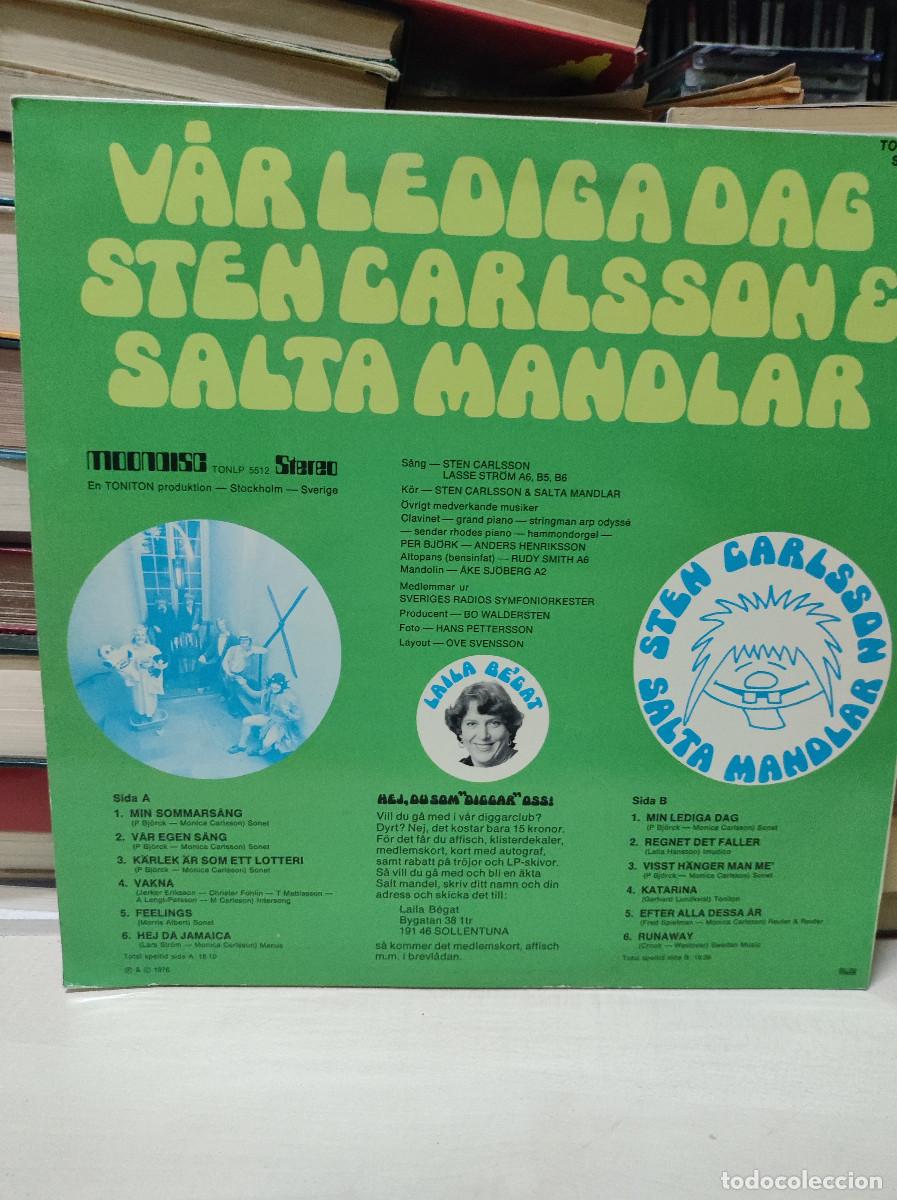Discos de vinilo: Sten Carlsson & Salta Mandlar &ndash; V&aring;r Lediga Dag - Foto 2