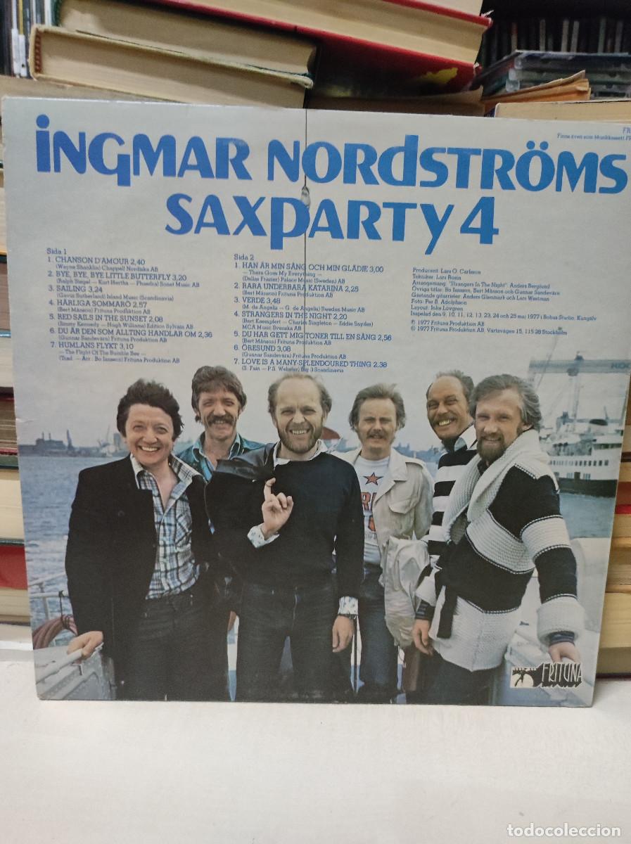 Discos de vinilo: Ingmar Nordstr&ouml;ms &ndash; Saxparty 4 - Foto 2