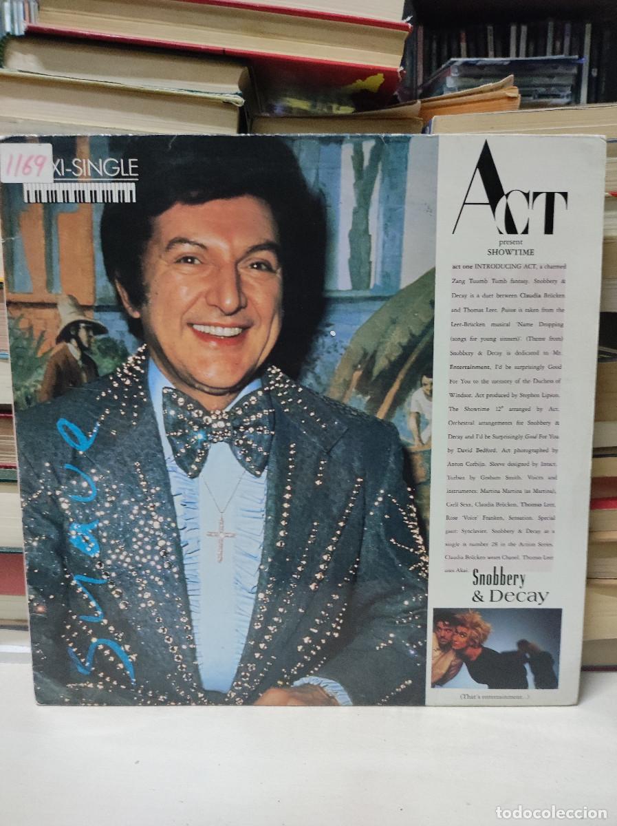 Discos de vinilo: Act &ndash; Snobbery & Decay - Foto 1