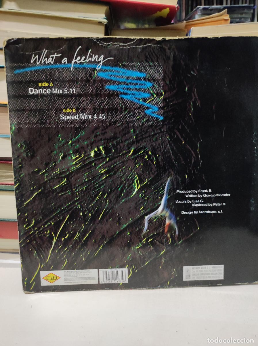 Discos de vinilo: Lisa &ndash; What A Feeling - Foto 2