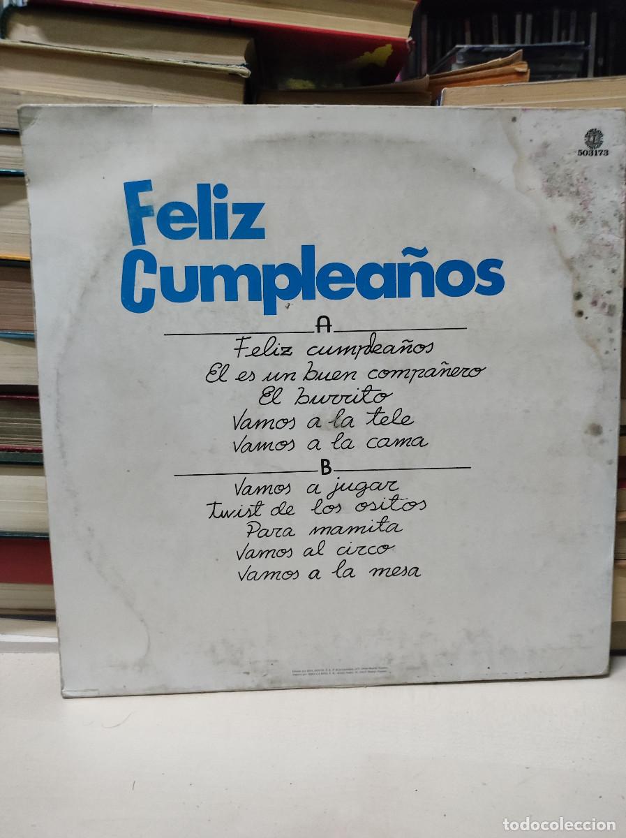 Discos de vinilo: FELIZ CUMPLEA&Ntilde;OS - Foto 2