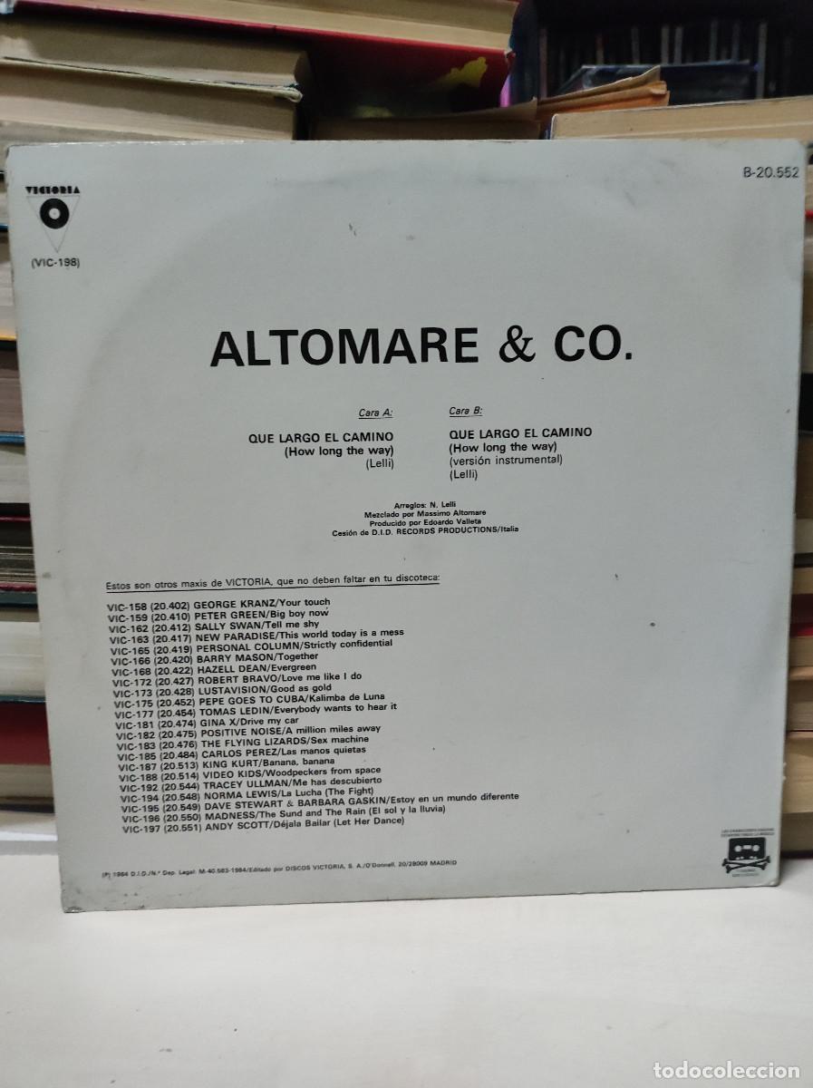 Discos de vinilo: Altomare & Co. &ndash; How Long The Way - Foto 2