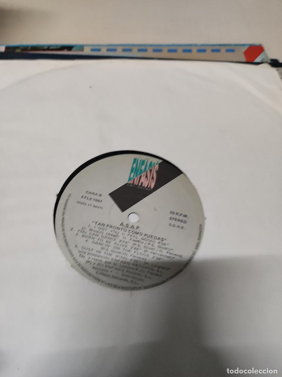 Discos de vinilo: ASAP &ndash; Tan Pronto Como Puedas - Foto 1