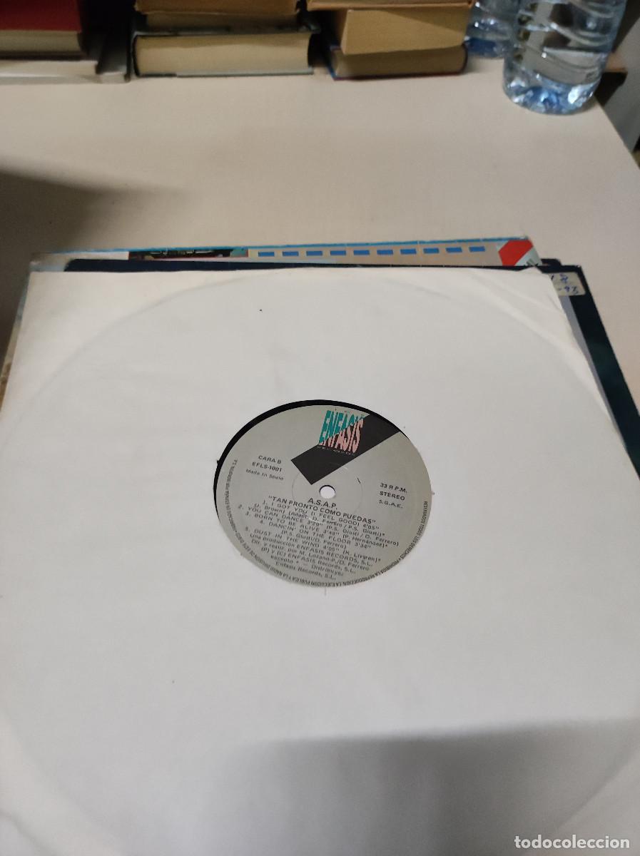 Discos de vinilo: ASAP &ndash; Tan Pronto Como Puedas - Foto 2