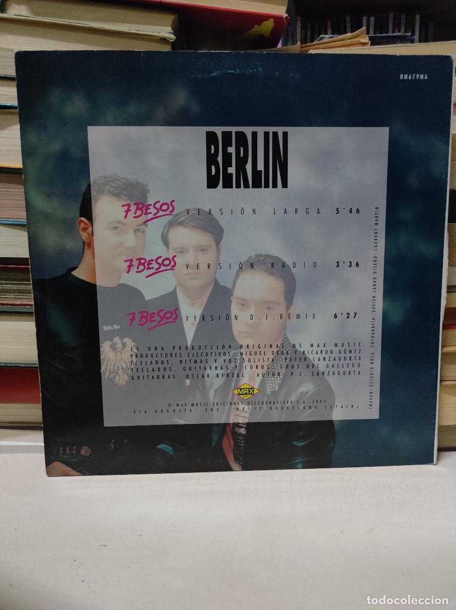 Discos de vinilo: BERLIN 7 BESOS - Foto 2