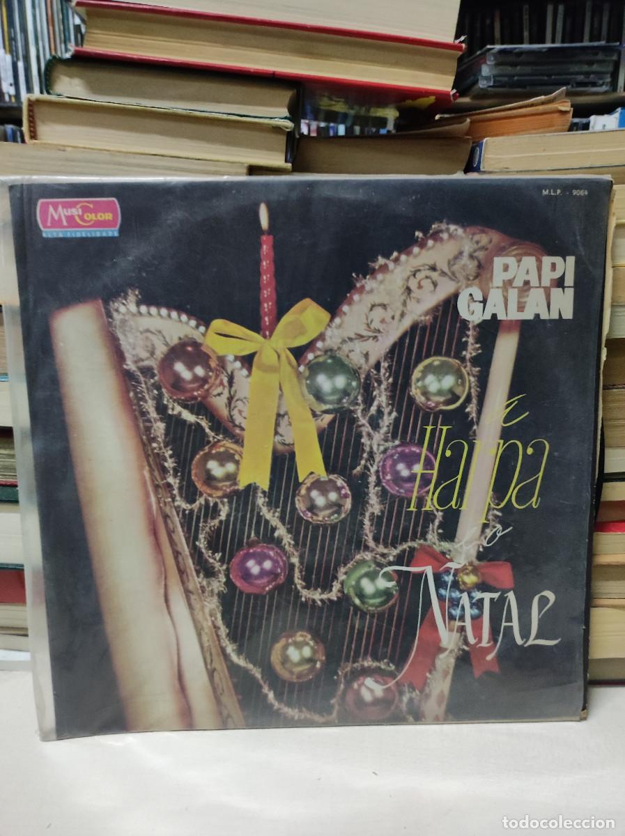 Discos de vinilo: Papi Galan &ndash; A Harpa E O Natal - Foto 1