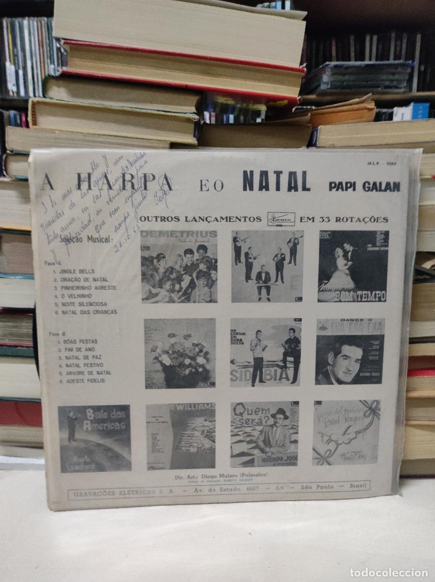 Discos de vinilo: Papi Galan &ndash; A Harpa E O Natal - Foto 2
