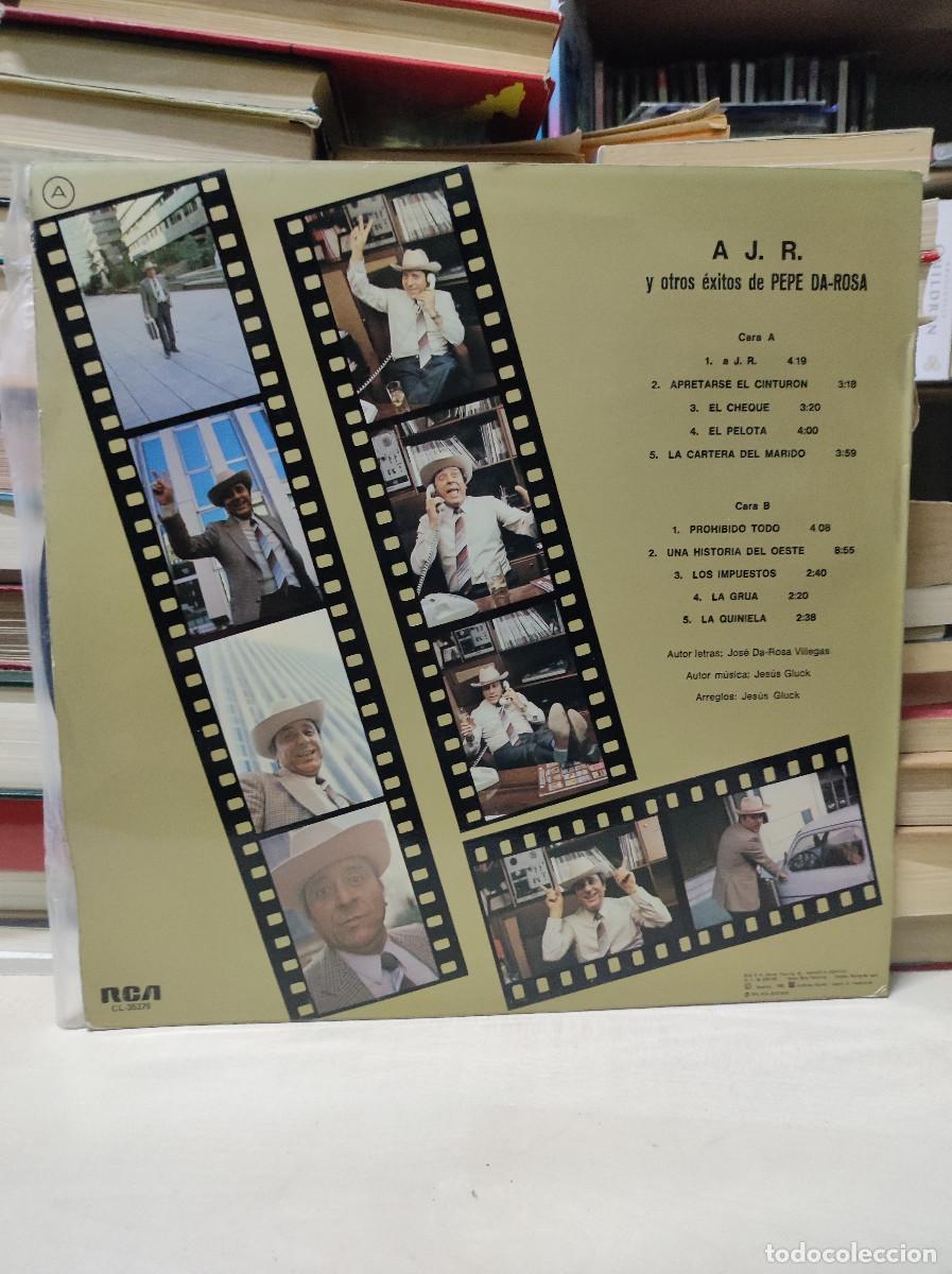 Discos de vinilo: Pepe Da Rosa &ndash; a J.R. - Foto 2