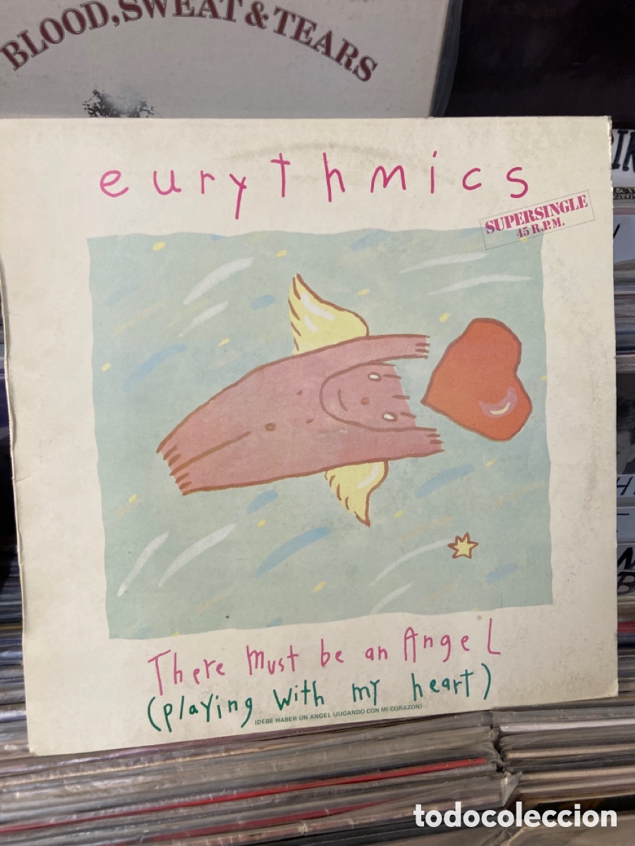 Discos de vinilo: EURYTHMICS, THERE MUST BE AN ANGEL, RCA - Foto 1