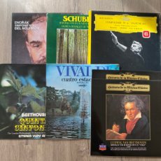 Discos de vinilo: LOTE DE 6 SINFONIAS MUSICA CLÁSICA LPS