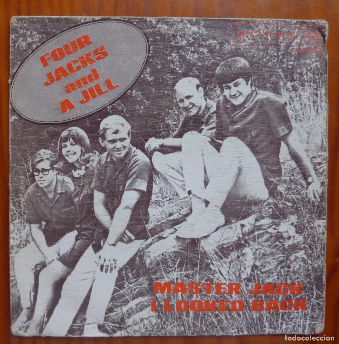 Discos de vinilo: FOUR JACKS AND A JILL / MASTER JACK / 1968 / SINGLE - Foto 1