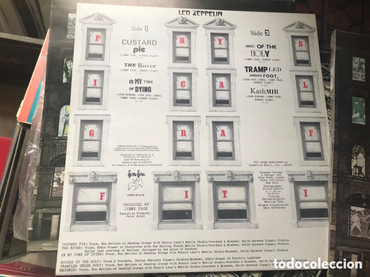 Discos de vinilo: Physical graffiti. Led Zeppelin - Foto 4