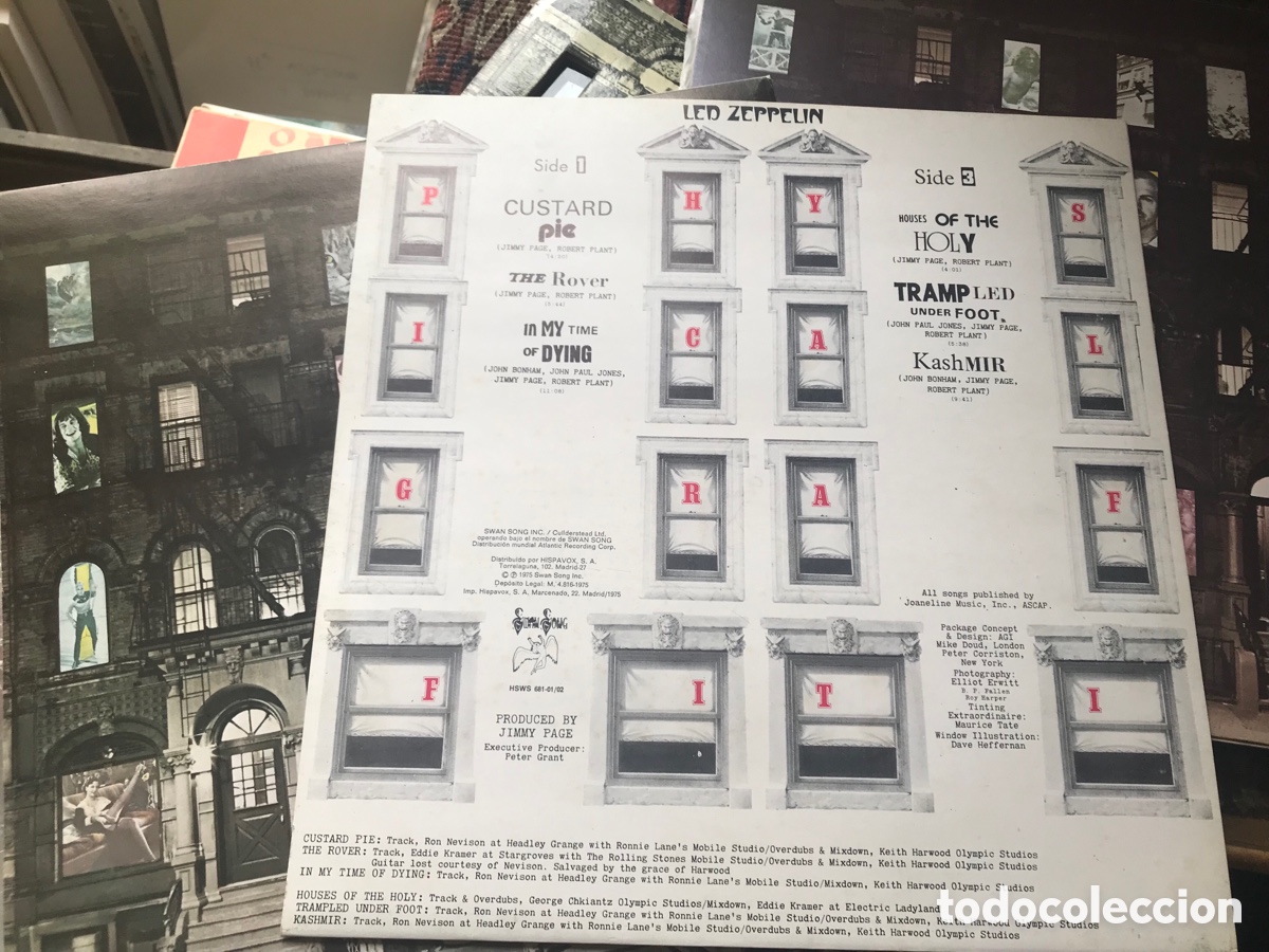 Discos de vinilo: Physical graffiti. Led Zeppelin - Foto 6