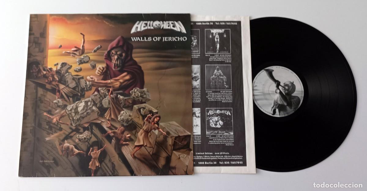 Discos de vinilo: LP HELLOWEEN - WALLS OF JERICHO - Foto 3