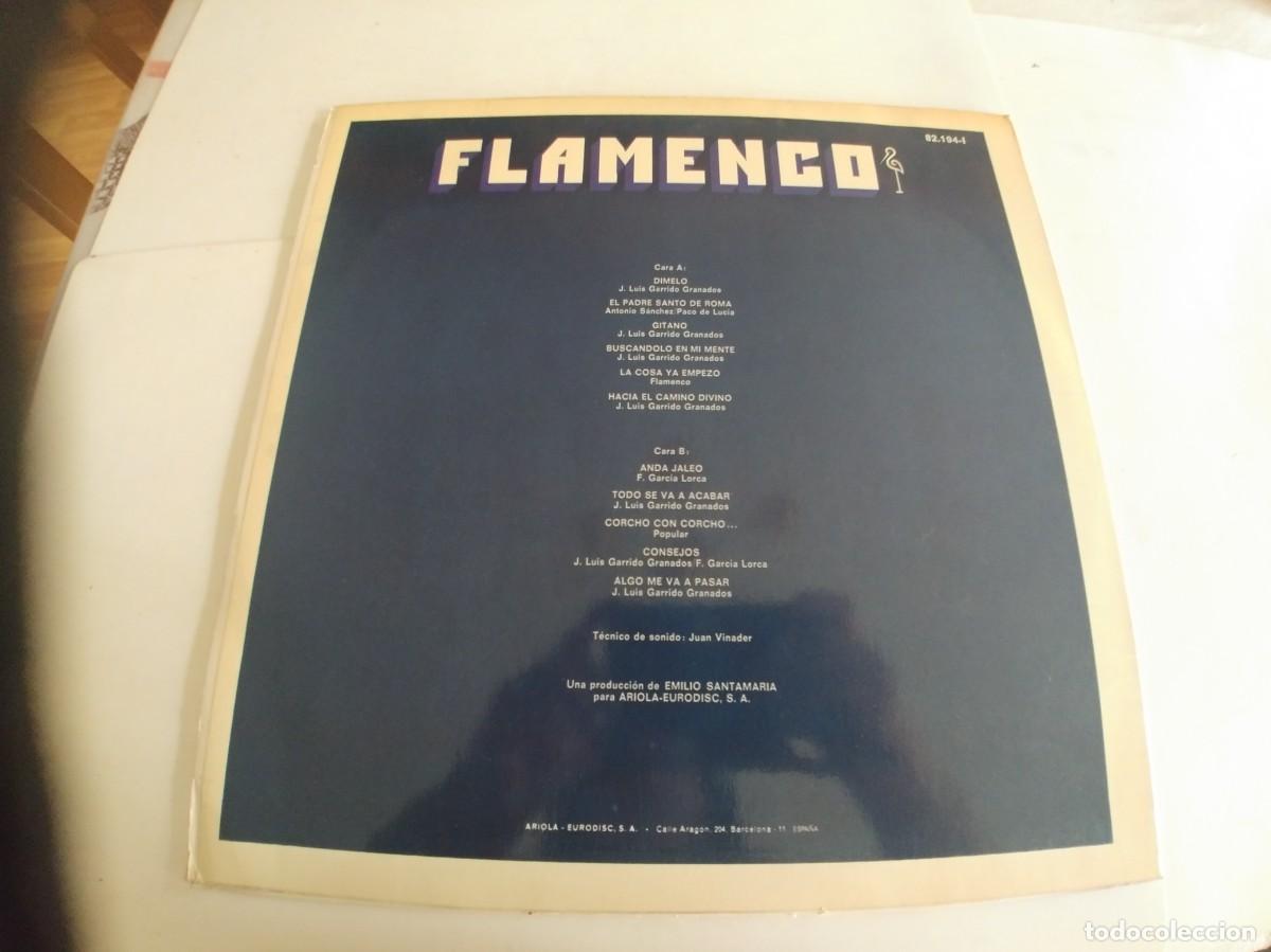 Discos de vinilo: FLAMENCO-LP 1973-BUEN ESTADO - Foto 2