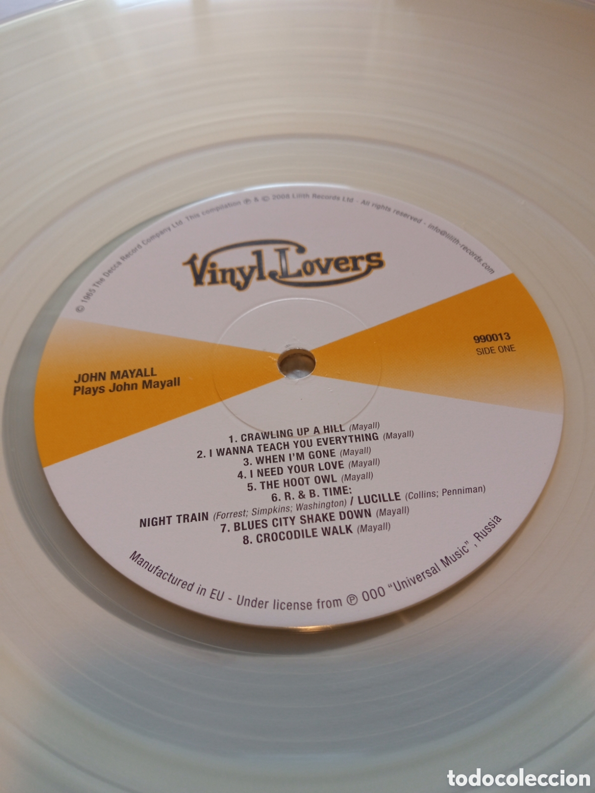 Discos de vinilo: John Mayall and The Bluesbreakers- Jonh Mayall plays - Foto 3