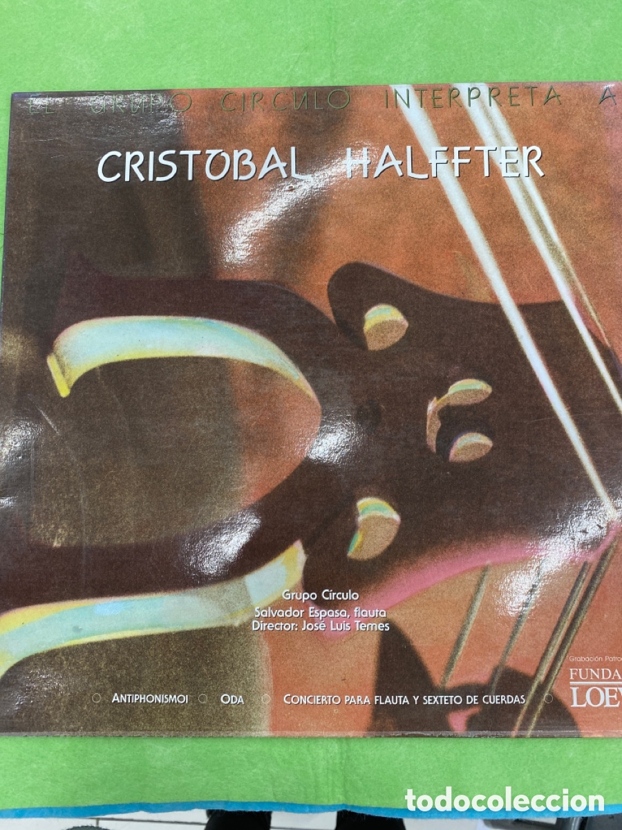 Vinyl-Schallplatten: Crist&oacute;bal Halffter - Grupo C&iacute;rculo interpreta LP 1988