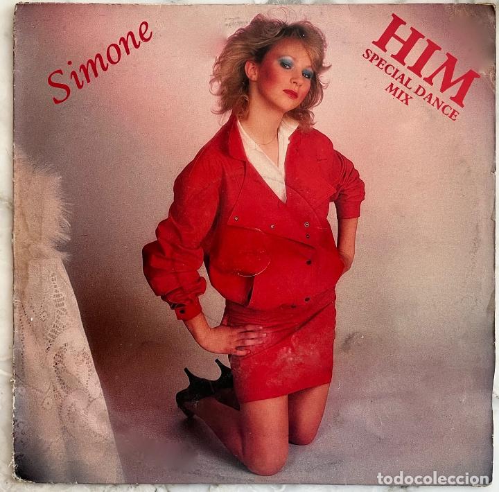 Discos de vinilo: SIMONE. HIM. SPECIAL DANCE MIX. MAXI SINGLE UK 2 TEMAS - Foto 1