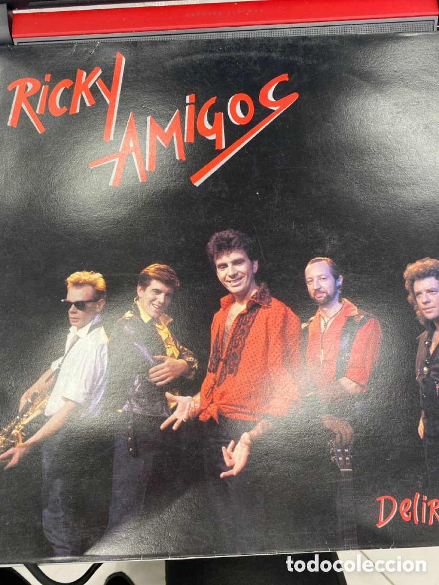 Discos de vinilo: Ricky Amigos - Delirios LP - Foto 1