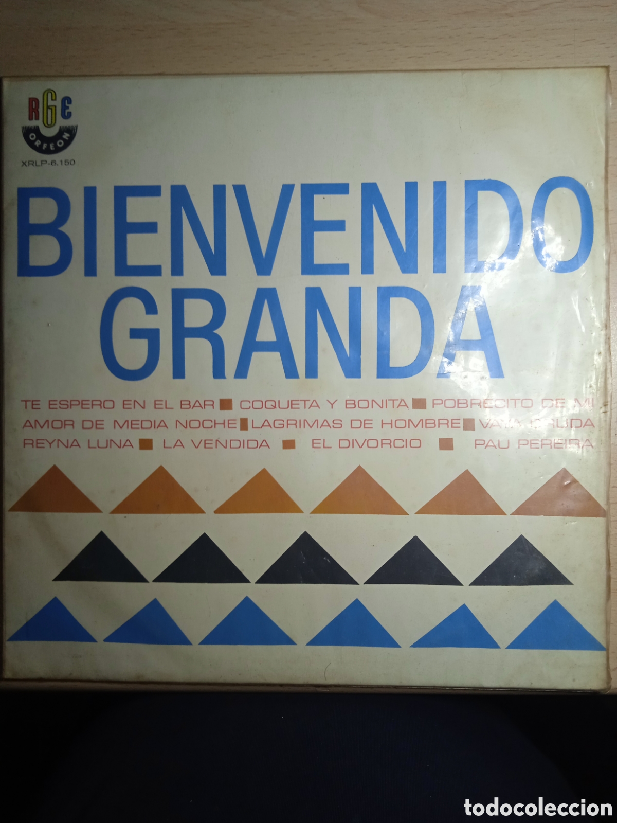Dischi in vinile: LP. Bienvenido Granda. Edici&oacute;n brasile&ntilde;a.