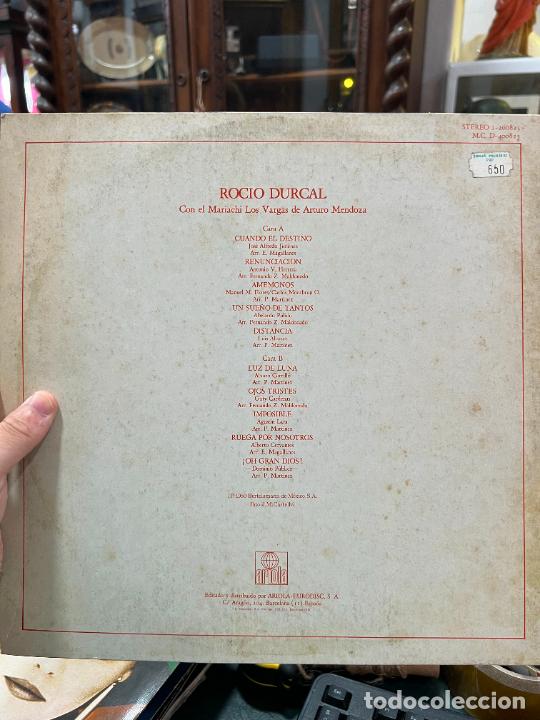 Discos de vinilo: LP ROCIO DURCAL - Foto 2
