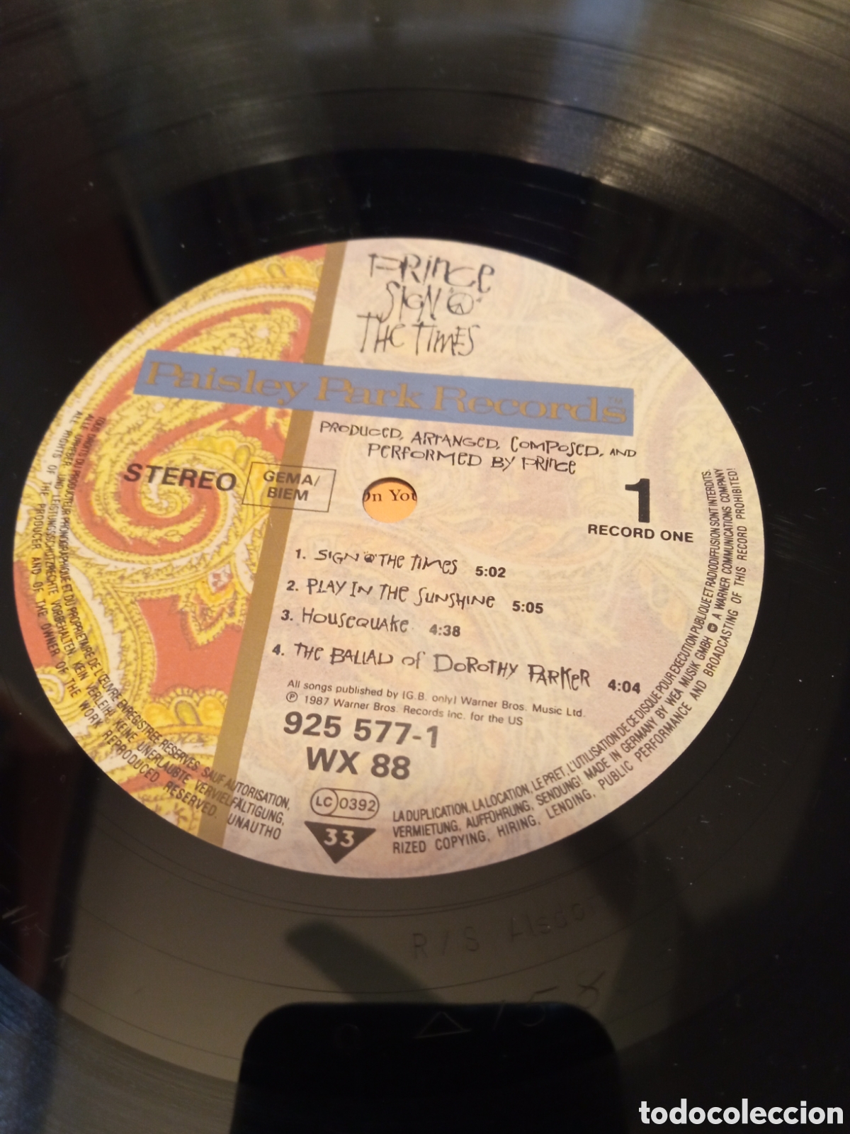 Discos de vinilo: Prince - Sign The Time - Foto 8