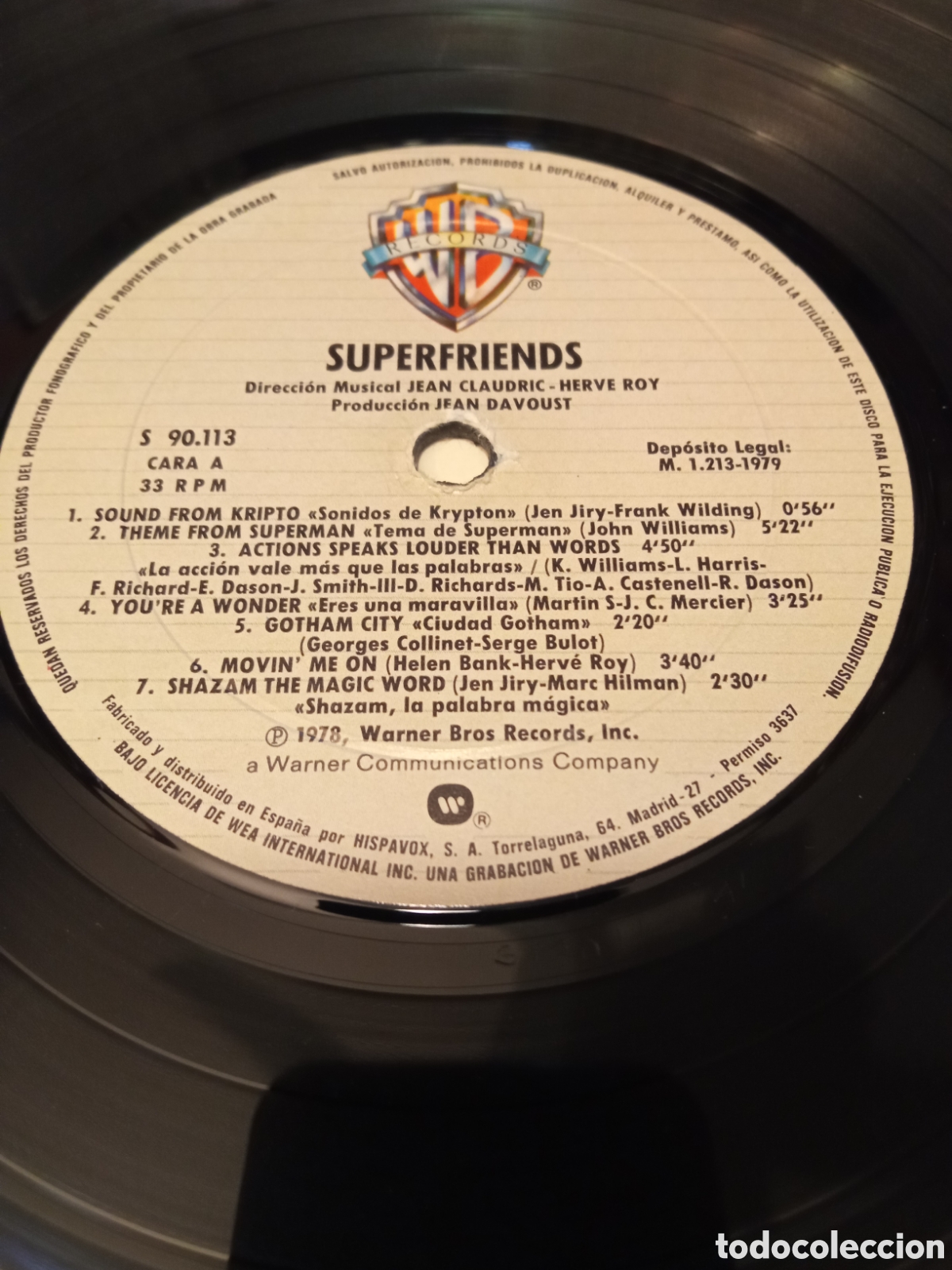 Discos de vinilo: Herve Roy - Superfriends - Foto 4