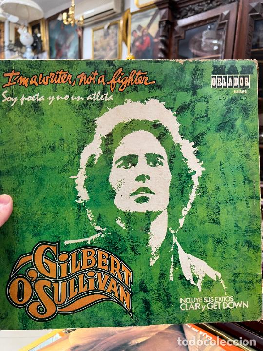 Discos de vinilo: LP GILBERT OSULLIVAN - IMA WRITER, NOT A GIGHTER, CLAIR, GER DOWN - Foto 1