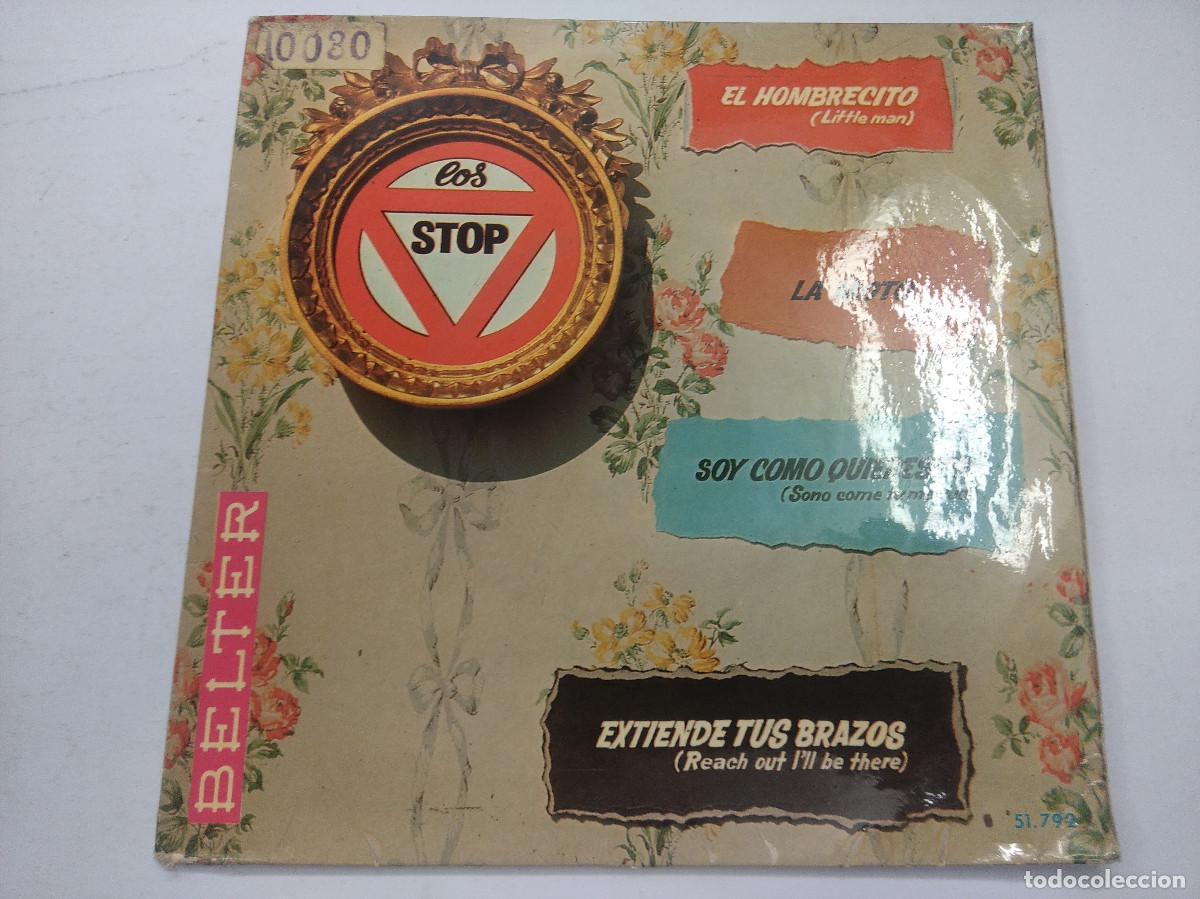 Discos de vinilo: LOS STOP/EL HOMBRECITO/SINGLE. - Foto 1