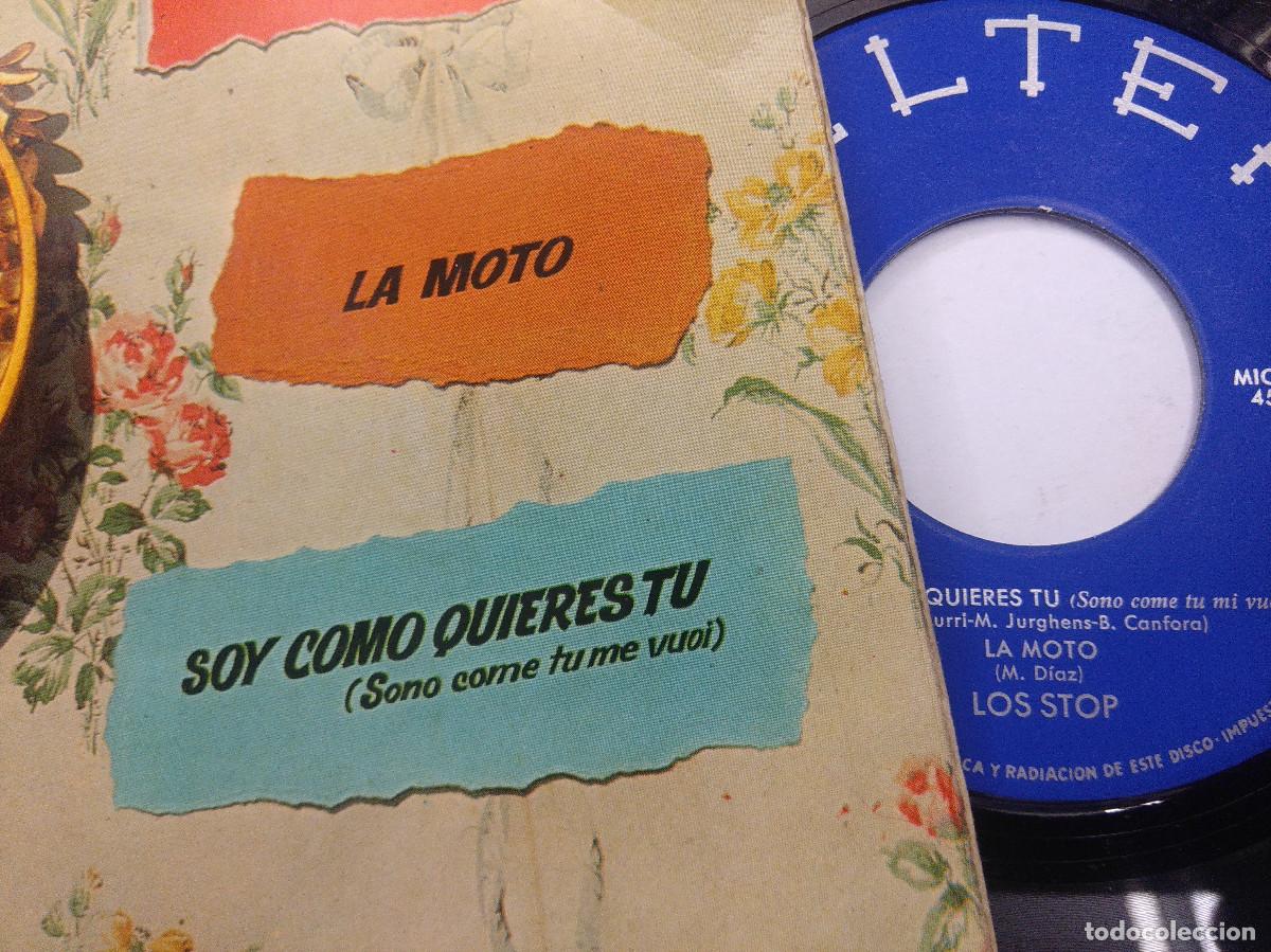 Discos de vinilo: LOS STOP/EL HOMBRECITO/SINGLE. - Foto 2