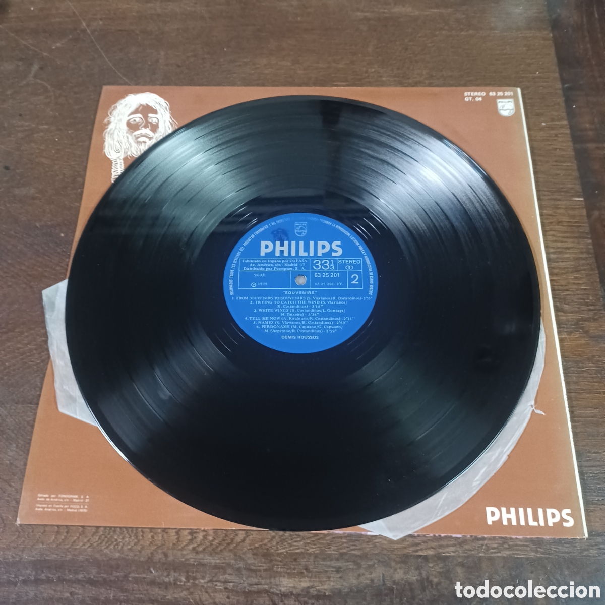 Discos de vinilo: DEMIS ROUSSOS - SOUVENIRS 1975 LP. - Foto 5