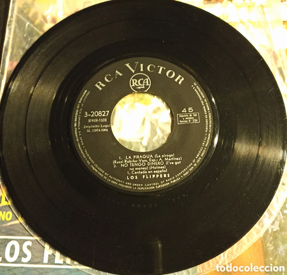 Discos de vinilo: EP LOS FLIPPERS - LA VIKINGA + 3 - RCA 1964 - Foto 4