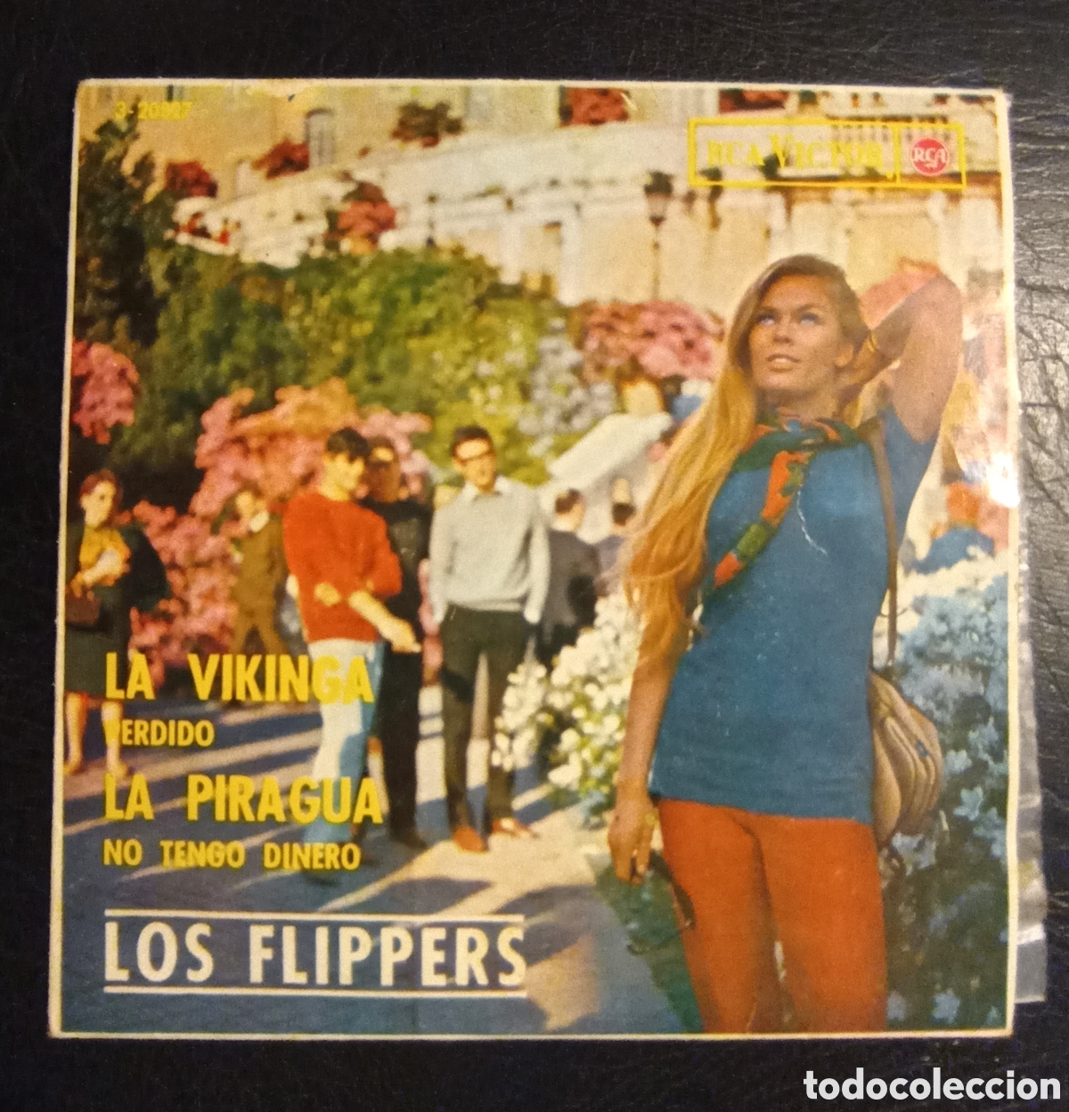 Discos de vinilo: EP LOS FLIPPERS - LA VIKINGA + 3 - RCA 1964 - Foto 1