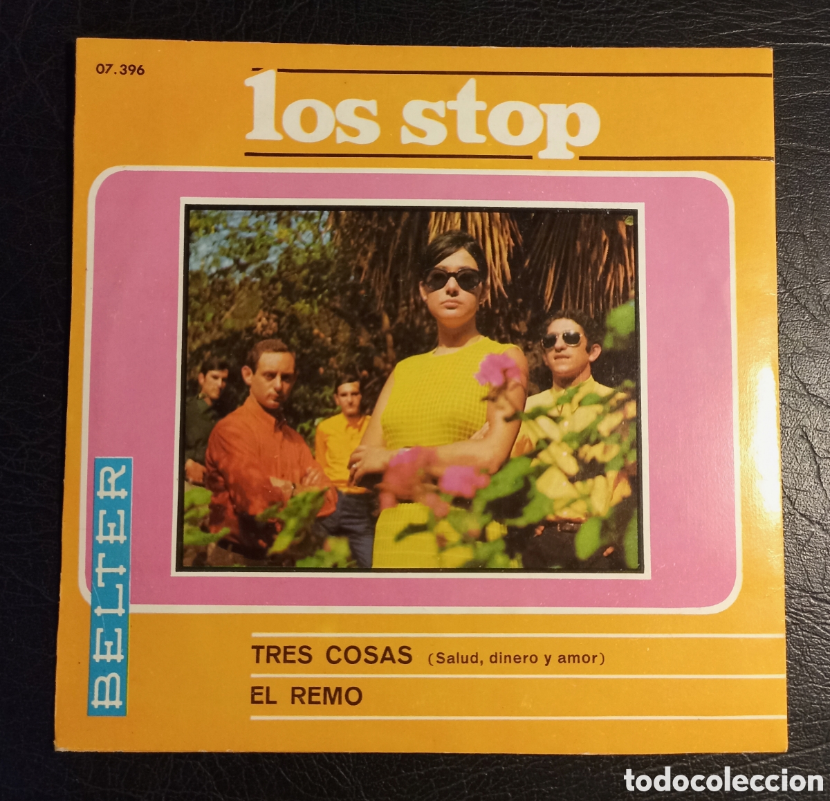 Discos de vinilo: SINGLE LOS STOP - TRES COSAS - BELTER 1967 - Foto 2