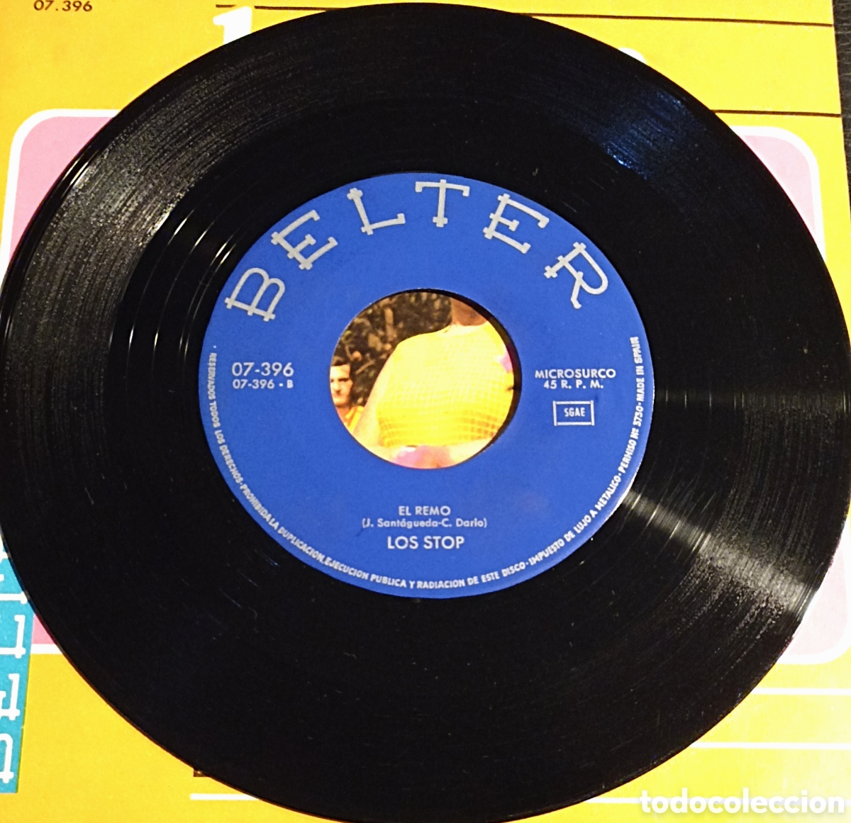 Discos de vinilo: SINGLE LOS STOP - TRES COSAS - BELTER 1967 - Foto 4