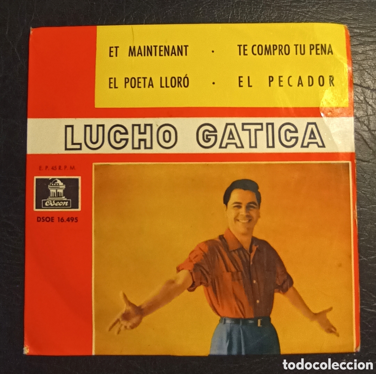 Discos de vinilo: EP LUCHO GATICA - ET MAINTENANT + 3 - ODEON 1962 - Foto 1