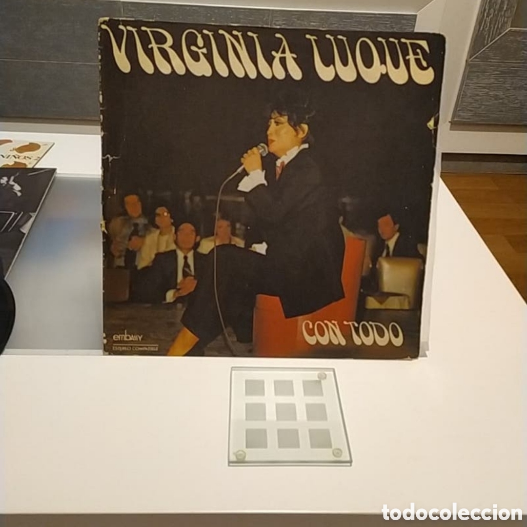 Discos de vinilo: Lp Virginia Luque. Con todo - Foto 1